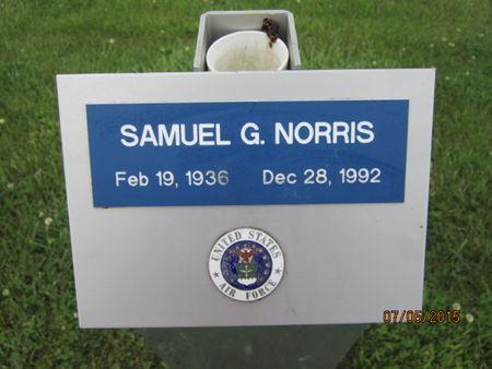 NORRIS, SAMUEL G - Dallas County, Iowa | SAMUEL G NORRIS 