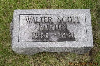 NORTON, WALTER SCOTT - Dallas County, Iowa | WALTER SCOTT NORTON 