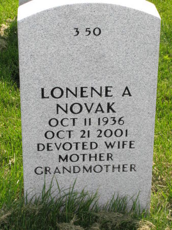 CRAM NOVAK, LONENE A - Dallas County, Iowa | LONENE A CRAM NOVAK 