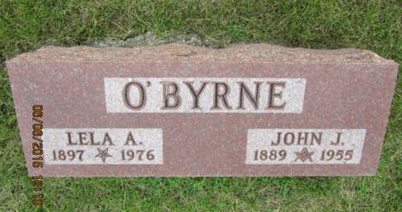 O'BYRNE, LELA A - Dallas County, Iowa | LELA A O'BYRNE 