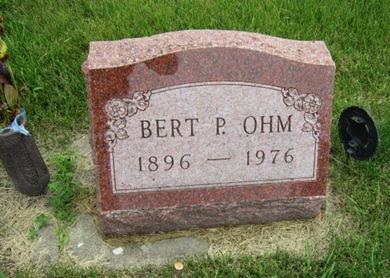 OHM, BERT P - Dallas County, Iowa | BERT P OHM 