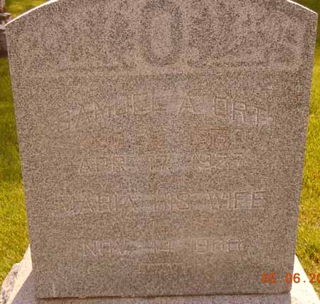 ORT, SAMUEL A - Dallas County, Iowa | SAMUEL A ORT 