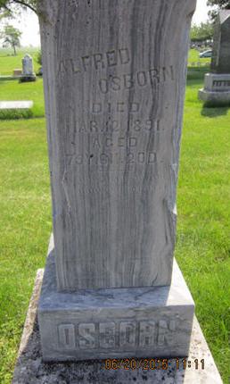 OSBORN, ALFRED - Dallas County, Iowa | ALFRED OSBORN 