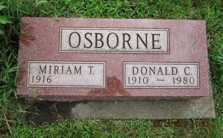 OSBORNE, DONALD C - Dallas County, Iowa | DONALD C OSBORNE 