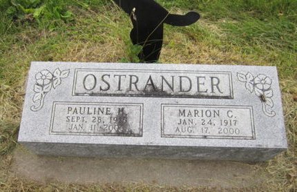 OSTRANDER, MARION C - Dallas County, Iowa | MARION C OSTRANDER 