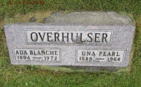 OVERHULSER, UNA PEARL - Dallas County, Iowa | UNA PEARL OVERHULSER 