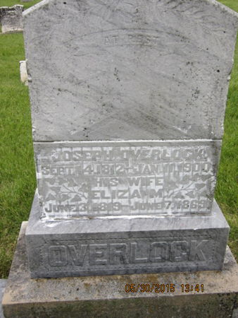 OVERLOCK, ELIZA M - Dallas County, Iowa | ELIZA M OVERLOCK 