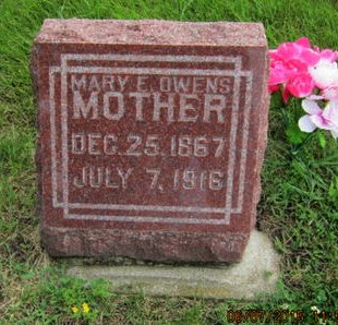OWENS, MARY E - Dallas County, Iowa | MARY E OWENS 