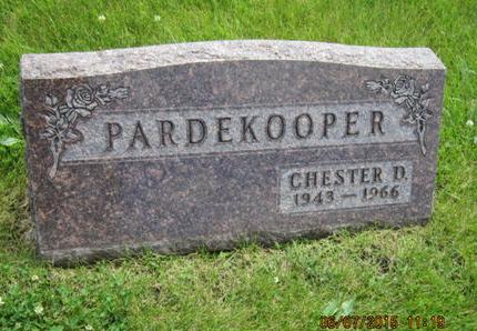 PARDEKOOPER, CHESTER D - Dallas County, Iowa | CHESTER D PARDEKOOPER 