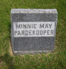 PARDEKOOPER, MINNIE MAY - Dallas County, Iowa | MINNIE MAY PARDEKOOPER 