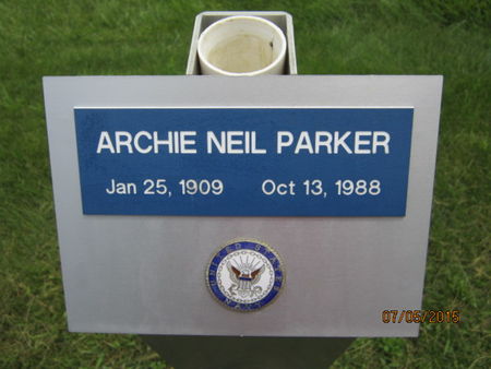 PARKER, ARCHIE NEIL - Dallas County, Iowa | ARCHIE NEIL PARKER 