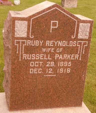 REYNOLDS PARKER, RUBY - Dallas County, Iowa | RUBY REYNOLDS PARKER 