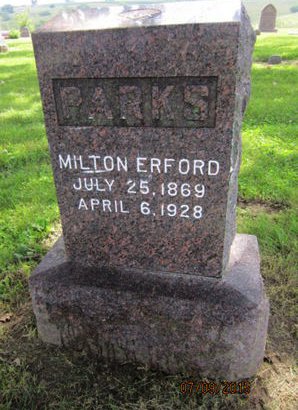 PARKS, MILTON ERFORD - Dallas County, Iowa | MILTON ERFORD PARKS 