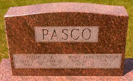 PASCO, MARY JANE - Dallas County, Iowa | MARY JANE PASCO 
