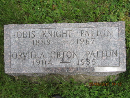PATTON, ORVILLA - Dallas County, Iowa | ORVILLA PATTON 