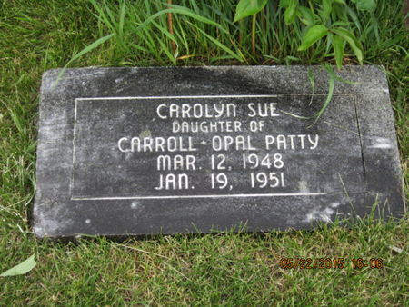 PATTY, CAROLYN SUE - Dallas County, Iowa | CAROLYN SUE PATTY 