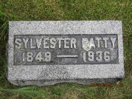 PATTY, SYLVESTER - Dallas County, Iowa | SYLVESTER PATTY 