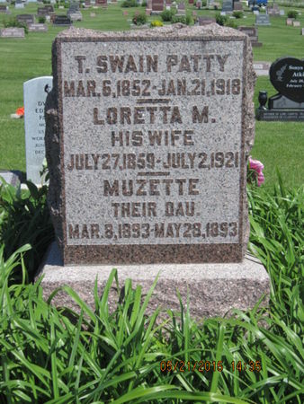 PATTY, LORETTA M - Dallas County, Iowa | LORETTA M PATTY 