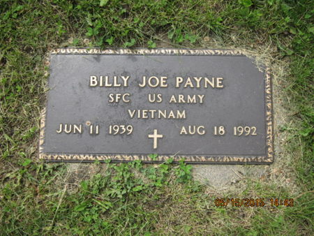 PAYNE, BILLY JOE - Dallas County, Iowa | BILLY JOE PAYNE 