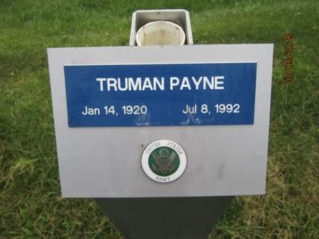 PAYNE, TRUMAN - Dallas County, Iowa | TRUMAN PAYNE 