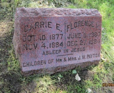 PAYTON, FLORENCE M - Dallas County, Iowa | FLORENCE M PAYTON 
