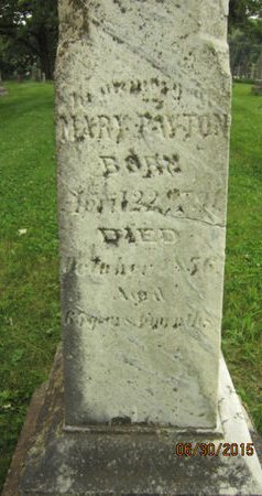 PAYTON, MARY - Dallas County, Iowa | MARY PAYTON 