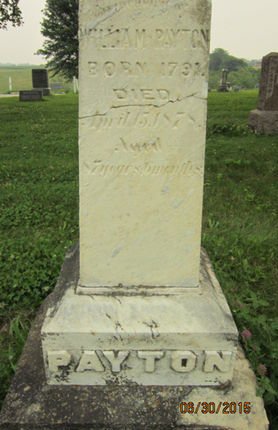 PAYTON, WILLIAM - Dallas County, Iowa | WILLIAM PAYTON 