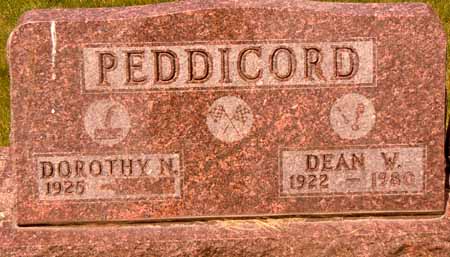 PEDDICORD, DEAN W - Dallas County, Iowa | DEAN W PEDDICORD 