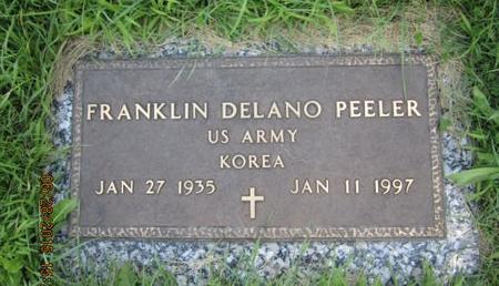 PEELER, FRANKLIN DELANO - Dallas County, Iowa | FRANKLIN DELANO PEELER 