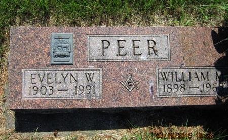 PEER, EVELYN W - Dallas County, Iowa | EVELYN W PEER 