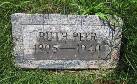 PEER, RUTH - Dallas County, Iowa | RUTH PEER 