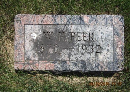 PEER, W H - Dallas County, Iowa | W H PEER 