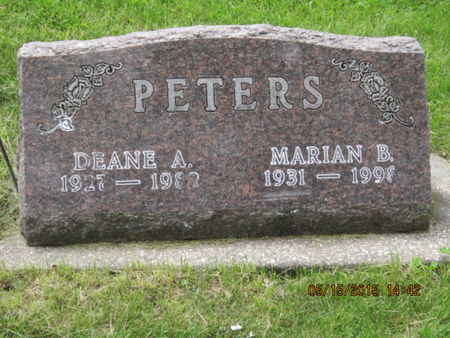 PETERS, DEANE A - Dallas County, Iowa | DEANE A PETERS 