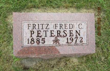 PETERSEN, FRITZ C - Dallas County, Iowa | FRITZ C PETERSEN 