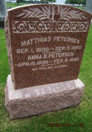 PETERSEN, MATTHIAS - Dallas County, Iowa | MATTHIAS PETERSEN 