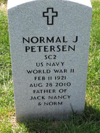 PETERSEN, NORMAL J - Dallas County, Iowa | NORMAL J PETERSEN 