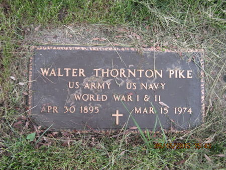 PIKE, WALTER THORNTON - Dallas County, Iowa | WALTER THORNTON PIKE 
