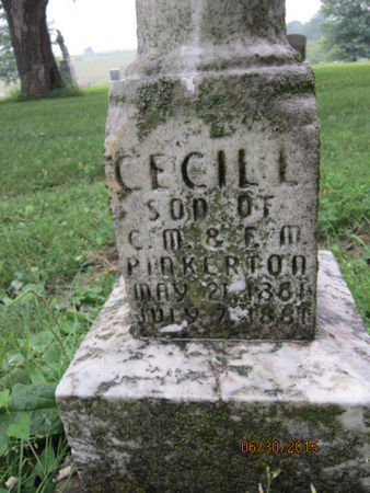 PINKERTON, CECIL L - Dallas County, Iowa | CECIL L PINKERTON 