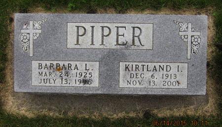 PIPER, BARBARA L - Dallas County, Iowa | BARBARA L PIPER 