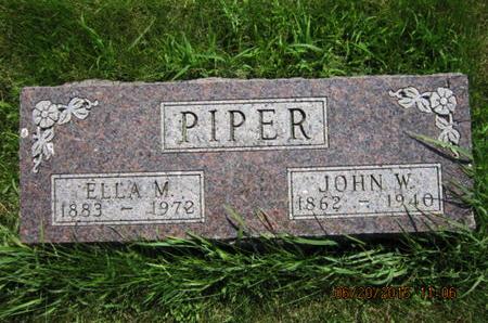 PIPER, JOHN W - Dallas County, Iowa | JOHN W PIPER 