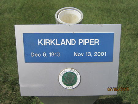 PIPER, KIRKLAND - Dallas County, Iowa | KIRKLAND PIPER 