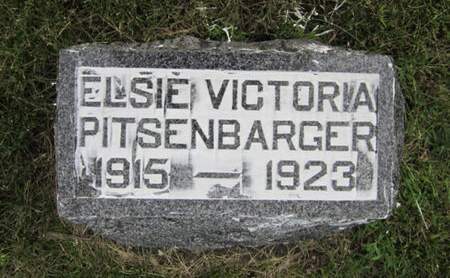 PITSENBARGER, ELSIE VICTORIA - Dallas County, Iowa | ELSIE VICTORIA PITSENBARGER 