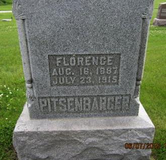 PITSENBARGER, FLORENCE - Dallas County, Iowa | FLORENCE PITSENBARGER 