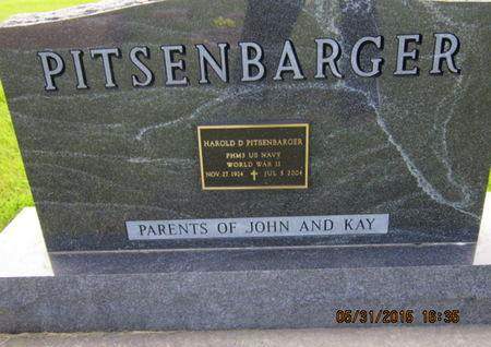 PITSENBARGER, HAROLD D - Dallas County, Iowa | HAROLD D PITSENBARGER 