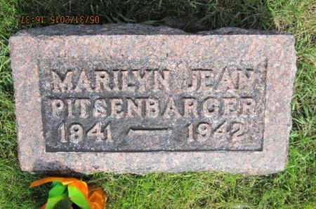 PITSENBARGER, MARILYN JEAN - Dallas County, Iowa | MARILYN JEAN PITSENBARGER 