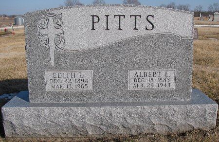 PITTS, ALBERT L - Dallas County, Iowa | ALBERT L PITTS 