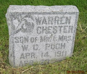 POGH, WARREN CHESTER - Dallas County, Iowa | WARREN CHESTER POGH 