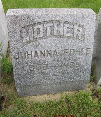 POHLE, JOHANNA - Dallas County, Iowa | JOHANNA POHLE 