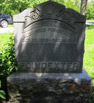 POINDEXTER, JOSEPHUS - Dallas County, Iowa | JOSEPHUS POINDEXTER 