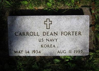 PORTER, CARROLL DEAN - Dallas County, Iowa | CARROLL DEAN PORTER 
